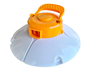 Pièce détachée Chassis supérieur Orange 2024 + Tête pivotante robot piscine Bestway Frisbee