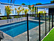 Barriere piscine demontable SECURIPOOL Verte 2m fixations 16mm - Autre vue