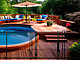 Barriere piscine demontable SECURIPOOL Verte 2m fixations 16mm - Autre vue