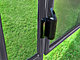 Portillon automatique SECURIPOOL 130cm Gris Anthracite fixations 16mm barriere piscine demontable - Autre vue