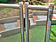 Portillon automatique SECURIPOOL 130cm Sable fixations 16mm barriere piscine demontable - Autre vue