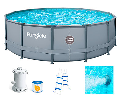 Piscine tubulaire Funsicle ELITE ronde 3.66 x 1.22m