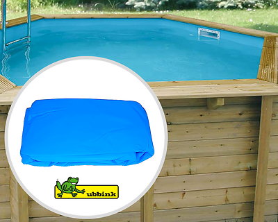 Liner piscine Ubbink Azura hexagonale Ø410x120cm 50/100ème Bleu avant 2006