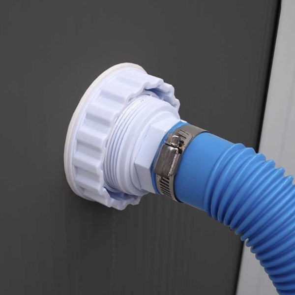 Liner uni gris traité anti-UV : étanchéité durable et résistance solaire