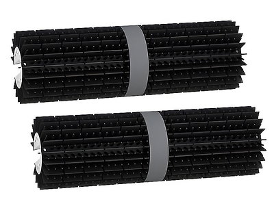 Kit 2 Rouleaux PVC noirs pour chenille Robotclean 3 Plus Ubbink