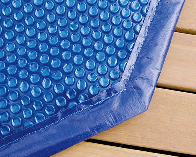 Bâche à bulles Ubbink bordée pour piscine Azura 200x400cm