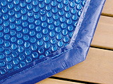 Bache a bulles Ubbink bordee pour piscine 300x300cm