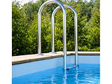 Piscine bois Altanka AQUA rectangulaire 7,0 x 3,75m H 1,45m liner gris, sans dalle beton - Autre vue