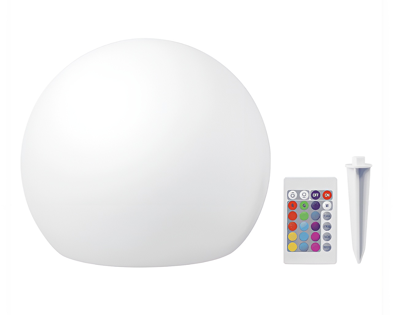 Lampe LED solaire flottante Ubbink MultiBright SolarFloat Ø30cm multicolore