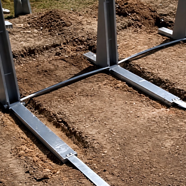 Liner bleu 40/100e et tapis de sol : revêtement et protection du fond