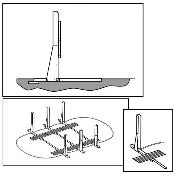 Contenu du kit TOI IBIZA ANTHRACITE référence 2334 : détail de la livraison