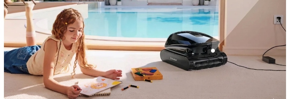 Contenu du carton du robot piscine Beatbot Sora P1