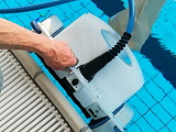 Robot piscine electrique Hexagone e-PEPS 200 professionnel batterie flottante - Autre vue