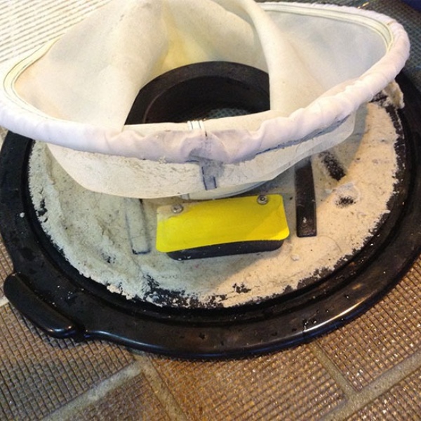 Filtration modulaire et brosses interchangeables du robot Hexagone Chrono MP3 M