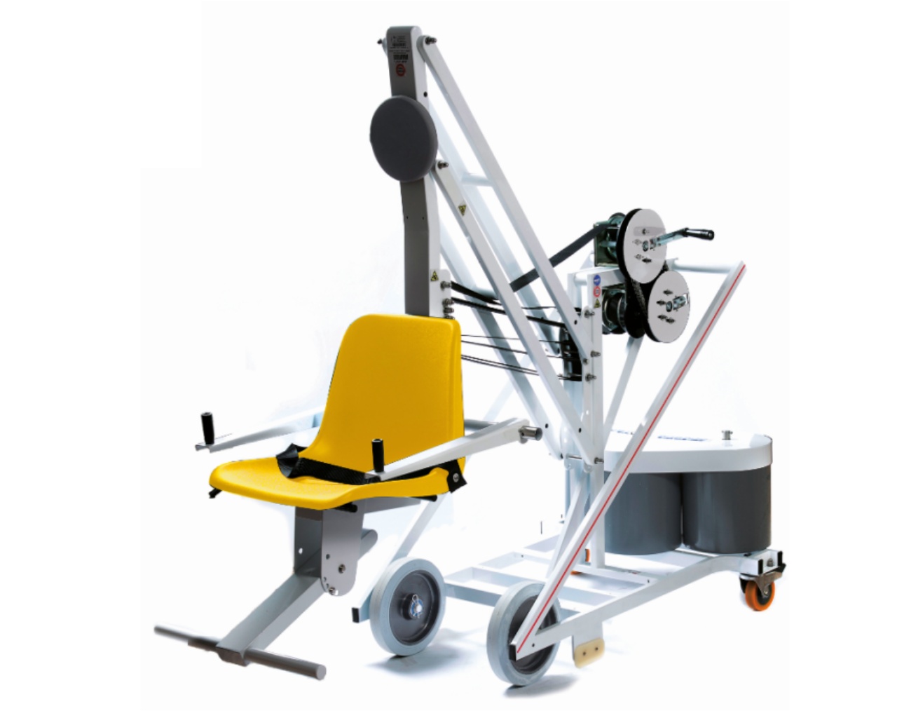 Ascenseur aquatique mobile Hexagone Unikart Classic manuel piscine fauteuil de mise a l'eau PMR