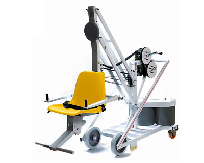 Ascenseur aquatique mobile Hexagone Unikart Classic manuel piscine fauteuil de mise à l'eau PMR