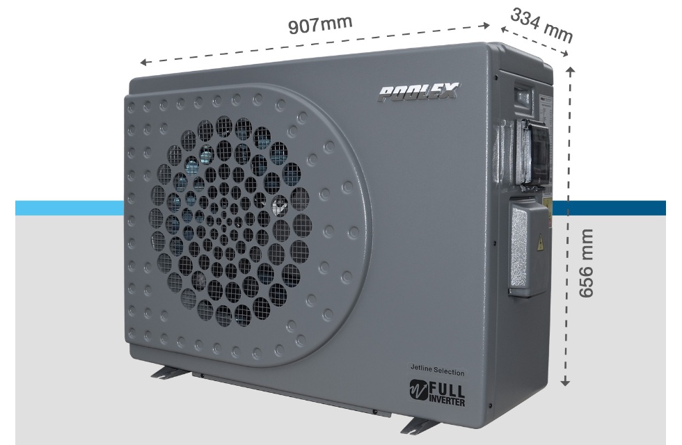 La Poolex Jetline Selection Fi 155 triphasé est livrée avec :