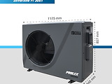 Pompe a chaleur piscine Poolex Silverline FI 300 Full Inverter triphase 30,5 kW reversible - Autre vue