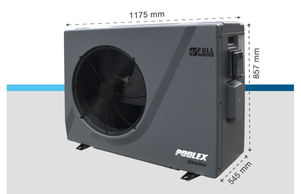 Le kit Poolex Silverline FI 300 Triphasé comprend :