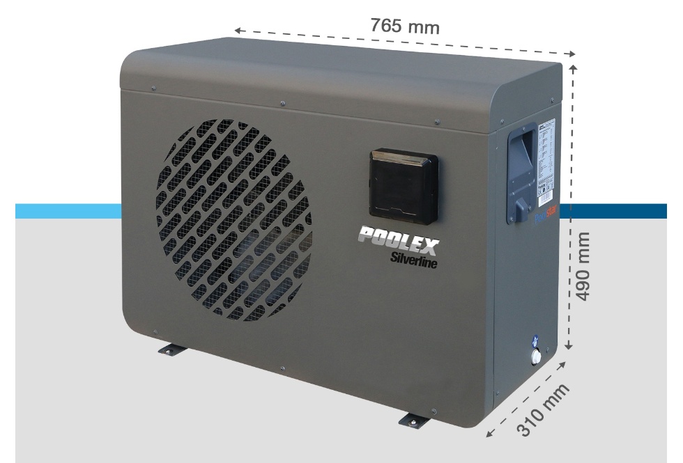 La Poolex Silverline 55 est livrée avec :