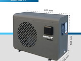 Pompe a chaleur piscine Poolex Silverline Full Inverter 70 mono 6,8 kW reversible - Autre vue
