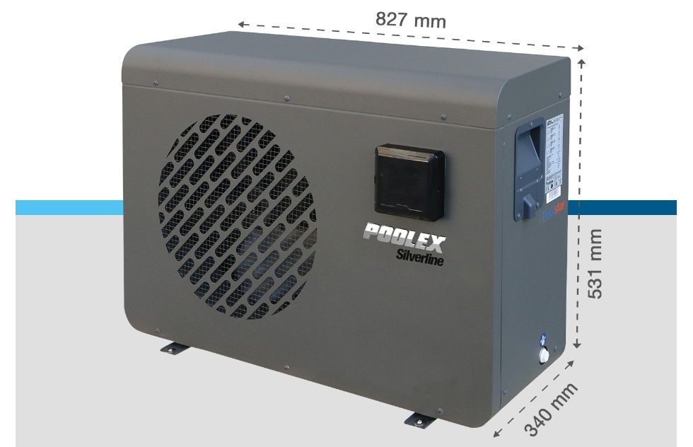 Contenu de la livraison et raccordement de la Poolex Silverline 70