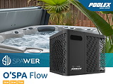 Pompe a chaleur spa Poolex Spawer O'Spa Flow 3 kW avec Chiller et pompe de circulation - Autre vue