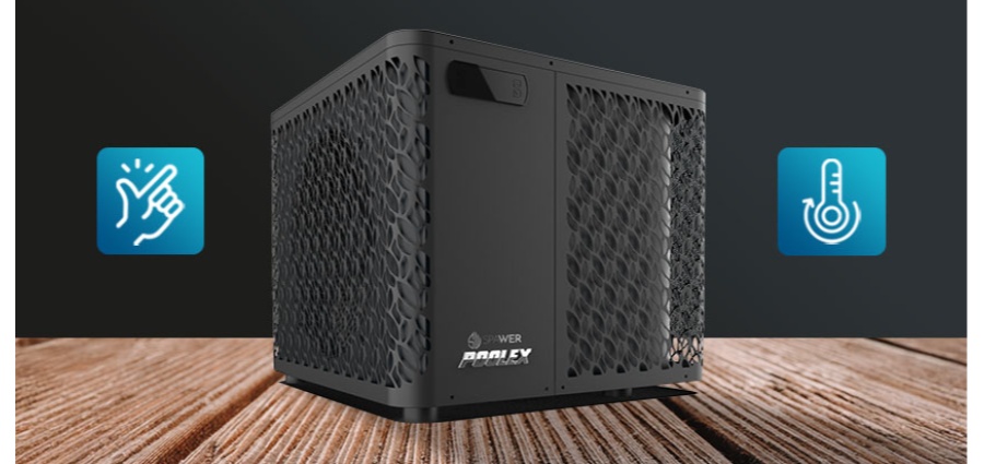 Pompe de circulation intégrée et raccordement hydraulique simplifié sur spa acrylique