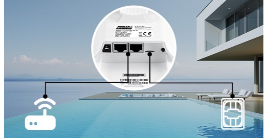 Poolex Wifi-Link : étendez votre réseau Wi-Fi autour de la piscine avec une portée jusqu'à 50 mètres