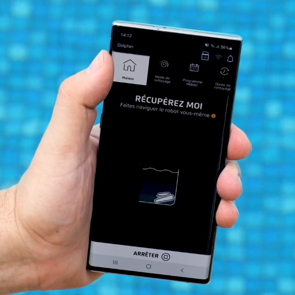 Pilotez le Dolphin E50i depuis votre smartphone avec MyDolphin Plus