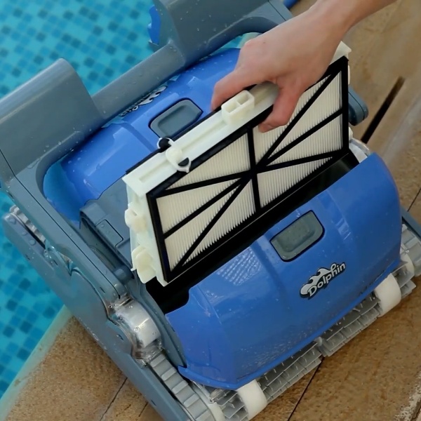 Filtration à cartouches interchangeables 100 µm : gros débris et particules fines