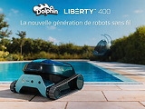 Robot piscine electrique Dolphin LIBERTY 400 sans fil - Autre vue