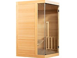 Sauna d'angle traditionnel vapeur SENSE 3 places France Sauna - Autre vue