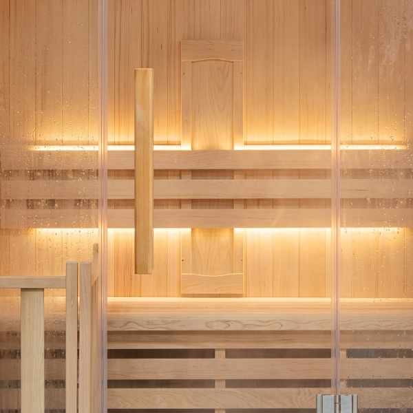 Banc double hauteur, bandeau LED et éclairage d'ambiance : le confort personnalisé à chaque séance