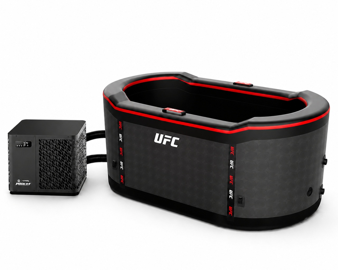 Ice Bath gonflable NetSpa UFC Duo avec Chiller 7 kW bain de recuperation a froid