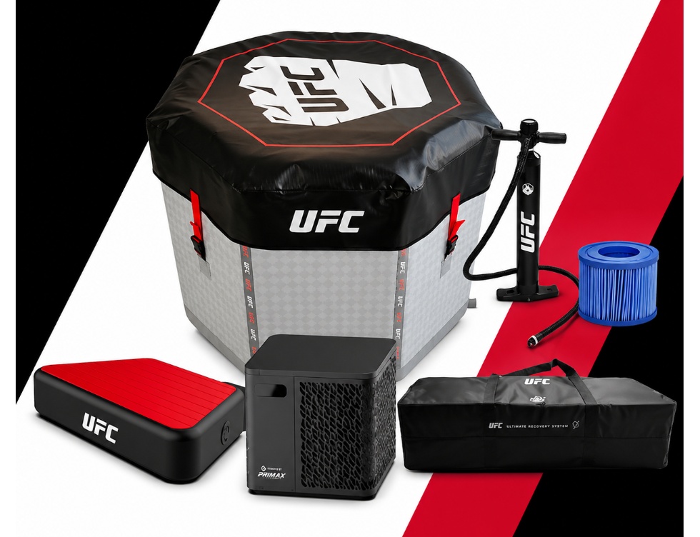 Le kit NetSpa UFC Octagon Ice Bath SP-UFC250-CK7 comprend :