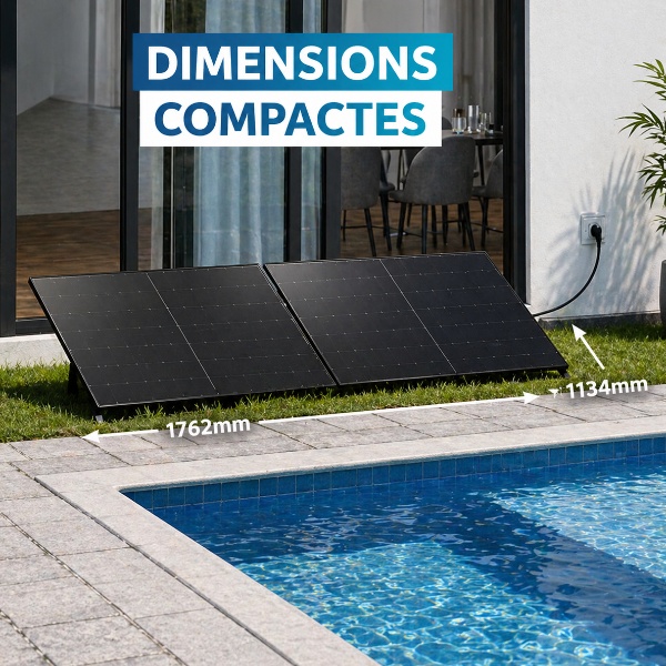 Suivi de production et économies mesurées via l'application Poolex