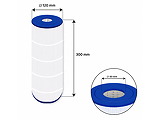 Cartouche filtrante Hayward CX0225RE originale pour filtre C225 - Autre vue