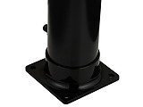 Douche piscine solaire Aqualux 10 L noire H 214 cm avec mitigeur - Autre vue