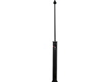 Douche piscine solaire Aqualux 10 L noire H 214 cm avec mitigeur - Autre vue