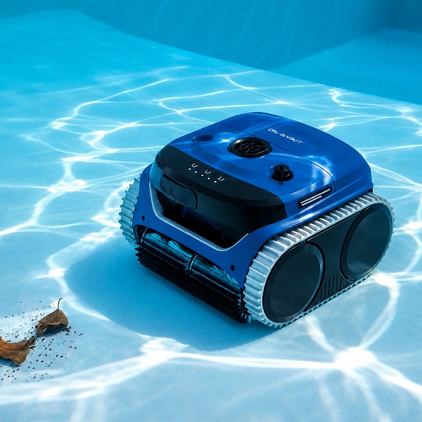 Robot sans fil CF350CL : nettoyage fond, parois et ligne d'eau jusqu'à 120 m²