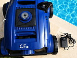 Robot piscine electrique Aqualux CF100CL sans fil - Autre vue