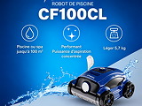 Robot piscine electrique Aqualux CF100CL sans fil - Autre vue