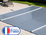 Couverture a barres securite piscine Aqualux Coverkit extension 1 x 4m NF P90-308