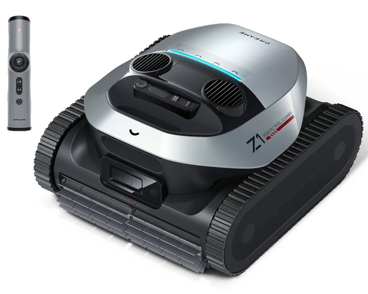 Robot piscine sans fil Dreame Z1 Pro connecte avec telecommande