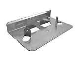 Lot de 10 plaques inferieures de colonne TOI T1 pour piscine hors-sol acier - Autre vue