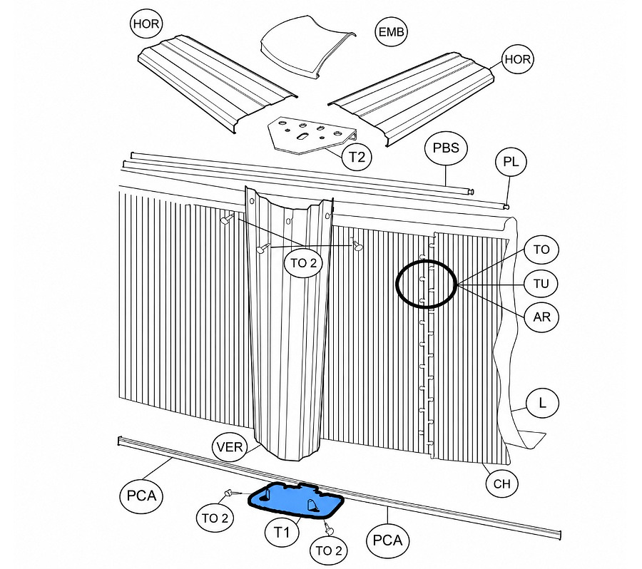 Comment identifier la bonne plaque de colonne pour votre piscine TOI ?