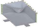 Piscine bois Altanka AQUA rectangulaire 10,2 x 5,2 m H. 1,45 m liner gris, sans dalle beton - Autre vue