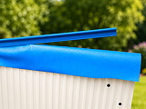 Rail accroche liner TOI PL Bleu 95 cm profil pour fixation liner piscine hors-sol