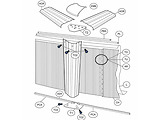 Pack 90 Vis M5,5x13 pour profile piscine hors-sol TOI reference 550 - Autre vue